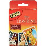 UNO Disney The Lion King Themed Card Game for 2-10 Players Ages 7Y+