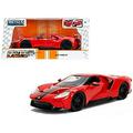 Jada 1:24 Scale Red 2017 Ford GT Diecast Car