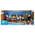 Beverly Hills Teddy Bear Company Disney Mickey and Friends Toy Figure Playset 4-Piece