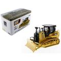 CAT Caterpillar D7E Track Type Tractor Dozer in Pipeline Configuration w/ Operator 1/50 Diecast Model by Diecast Masters