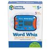 Learning Resources Word Whiz Electronic Flash Card Reading Game- Educational Gift Toy for Boys Girls Ages 5 6 7+ to 10 Year Old