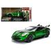 2016 Chevrolet Corvette Crosshairs Green From Transformers Movie 1/24 Diecast Model Car by Jada Metals