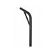 STEEL BIKE BICYCLE LAY-BACK SEATPOST WITH SUPPORT 22.2 BLACK. Bike part Bicycle part bike accessory bicycle part