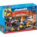 PLAYMOBIL Advent Calendar - Construction Site Fire Rescue