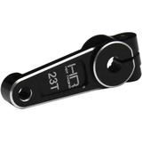 Hot Racing HRAAUTB23SH01 23T Clamping Aluminum Servo Horn for Axial UTB RTR Black