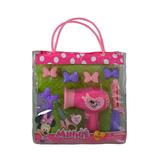 Pretend Play Accessories Disney Minnie Mouse Bowtique Pink Hair Beauty Tote (9pc Set)