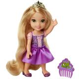 Disney Princess 6 Petite Rapunzel Doll with Glittered Hard Bodice and includes comb