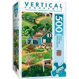 MasterPieces To the Barns - Country Living 500 Piece Vertical Panoramic Jigsaw Puzzle by Art Poulin