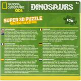 3D Jigsaw Puzzle National Geographic 150 Pieces 18 X12 -Tyrannosaurus Rex