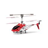 JPC 3ch Syma S107 Mini RC Helicopter Metal Series W/ Gyro Red Lithium Rechargeable Battery New