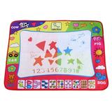 Estink Aqua Doodle Mat Water Painting Draw Writing Board Mat with 2 Magic Pens Learning Doodle Gift for Children Baby Toddlers Kids Boys Play Mat