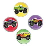 Monster Truck Bouncing Balls (1 Dozen) - Bulk