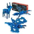 Collector 3-in-1 Series 002 Set Azure Blue (150 pcs) (Butterfly Deer Gecko)