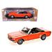 1964 1/2 Ford Mustang Convertible Red Timeless Classics Series 1/18 Diecast Model Car by Motormax
