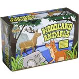 US Toy Woodland Forest Toy Animal Action Figure Set 12 Pieces