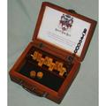 Front Porch Classics Circa Shut-the-Box Wooden 9 Number Dice Game with Case for Travel for Adults and Kids Ages 8 and Up None Multi