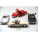 Set of 4: 5 Kinsmart 1954 Mercedes Benz 300 SL Coupe Diecast Model Toy 1:36