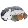 Manhattan Toy Nursing Nissa Nurturing Hedgehog Stuffed Animal with Plush Baby Hoglets