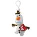 Ty - Disney Frozen Olaf Sparkle Stuffed Toy Clip On