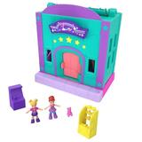 Polly Pocket Pollyville Arcade Playset With Micro Polly & Lila Dolls
