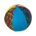 Neon Animal Print Plush Flate Balls - Toys - 4 Pieces