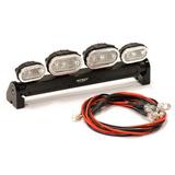 Integy RC Toy Model Hop-ups C24144BLACK Realistic Roof Top Spot Light Set (4) LED White w/ Adj. Housing for 1/10 1/8 1/5