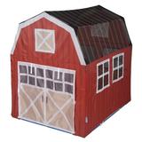 Pacific Play Tents Barnyard Playhouse Tent Red Polyester