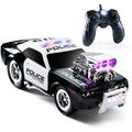 RC Police Car Remote Control Police Car RC Toys Radio Control Police Car Great Christmas Gift toys for boys Rc Car with Lights And Siren Best Christmas gift for 3 year old boys And Up