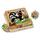 Melissa &amp; Doug Farm Wooden Cube Puzzle With Storage Tray - 6 Puzzles in 1 (16 pcs) - FSC Certified