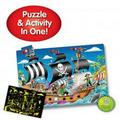 The Learning Journey Puzzle Doubles - Glow In The Dark - Pirate Ship