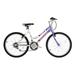 Wonder Wheels 24 In. Mtb 18 Speed Bicycle Bike Steel Frame Alloy Rims 36 H - Purple