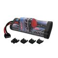 Venom NiMH Battery for Traxxas Slash 1:10 8.4 3000mAh 7-Cell Hump with Universal Plug
