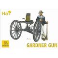 1/72 Colonial Wars Gardner Gun (4 w/24 Figs)