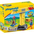 Playmobil 1.2.3 Construction Crane 70165 (for Kids 18 months and up)