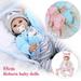 Willstar 26cm/55cm Lifelike Newborn Silicone Vinyl Reborn Baby Dolls Handmade Reborn Doll Toys for Children Kid Gift