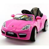 2021 Porshe Bokster Style Kids Electric Ride-On Car 12V Battery | Pink