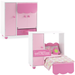 Emily Rose 18 Inch Doll Furniture All in One Space Saving Murphy 18 Doll Bed with Doll Clothes Closet and Clothing Storage Bin (Mom s Choice Award Winner!) | Fits 18 American Girl and Similar Dolls