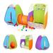 3 in 1 Play Tent Tunnel Set Children Baby Play House Ball Pit Indoor Outdoor Toy Tent (with 4 Balls)