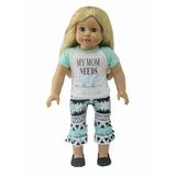 Caffeine Crazy Pants Outfit | 18 Inch Doll Clothes