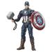 Marvel Legends Series 6-Inch Worthy Captain America with Mjolnir Ages 4 and Up