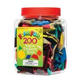 Dowling Magnets Foam Fun! Pattern Block Magnets Pack of 200