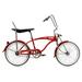 Wonder Wheels 20 Lowrider Hi-Ten Steel Coaster Brake Single Speed Bicycle Bike One Piece Crank Alloy Rims 140H - Red