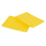 Cal 7 Skateboard 1/8 Inch Riser Pads (Yellow)