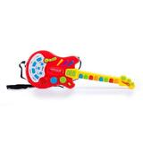 Music Magic Electric Guitar Toy With Sound And Lights - Red