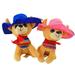 Rhode Island Novelty Chihuahua with Sombrero Plush Mexican Toy Dog Cinco De Mayo Kids Pack Each 8 Inch Set of 2