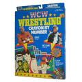 WCW Wrestling Crayon-By-Number RoseArt (1991) Vintage WWE WWF Toy