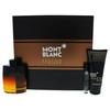 Mont Blanc Legend Night Eau De Parfum Cologne Gift Set for Men, 3 Pieces