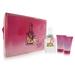 Peace Love & Juicy Couture by Juicy Couture for Women 3 Piece Set Includes: 1.7 oz Eau de Parfum Spray + 4.2 oz Body Creme + 4.2 oz Shower Gel