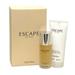 Escape 2 Pc. Gift Set ( Eau De Toilette Spray 3.4 Oz / 100 Ml + Aftershave Balm 6.7 Oz / 200 Ml ) for Men by Calvin Klein