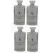 Bvlgari White Tea au the blanc Shampoo & Shower Gel lot of 4 each Total of 10 Oz